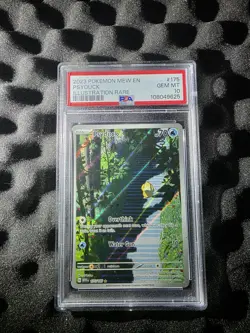 Pokemon Psyduck Illustration Rare Holo 175/165 Scarlet & Violet 151 PSA 10 2023 - Image 1