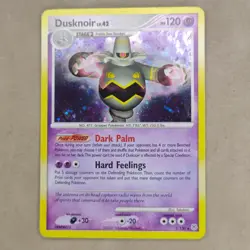 NM Dusknoir Holo 2/130 Diamond and Pearl (DP) Pokemon Card Holo Bleed Error LP - Image 1