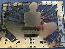 WES - Goddess Story Gold METAL Card - Serial Number #122/200! Makima Chainsaw - Image 4