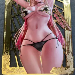 WES - Goddess Story Gold METAL Card - Serial Number #094/200! Marin Dress Up - Image 3