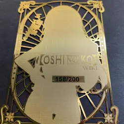 WES - Goddess Story Gold METAL Card - Random Serial Number #/200! Hoshino Bikini - Image 5