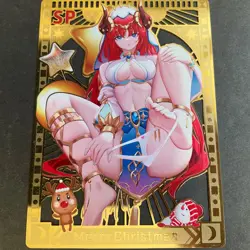 WES - Goddess Story Gold METAL Card - Serial Number #062/100! Anime Bikini - Image 1