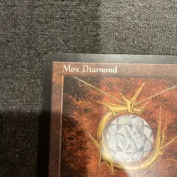 Mox Diamond Rare Artifact Magic the Gathering Stronghold Series - Image 2