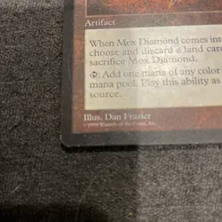 Mox Diamond Rare Artifact Magic the Gathering Stronghold Series - Image 4