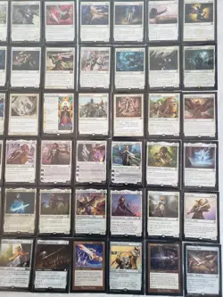 Custom Mono White EQUIPMENT Commander Deck Zamriel Seraph of Steel Magic Cards - Image 3