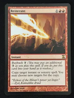 1x MTG Reiterate - Time Spiral (TSP) #175 - Magic the Gathering - Image 3