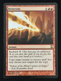 1x MTG Reiterate - Time Spiral (TSP) #175 - Magic the Gathering - Image 5