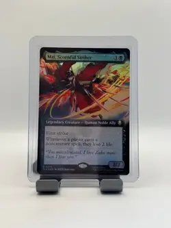 MTG, Mai, Scornful Striker FOIL (Extended Art) 374 NM Avatar: The Last Airbender - Image 1