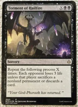 MTG Torment of Hailfire NM-Mint, English, Hour of Devastation - Image 1