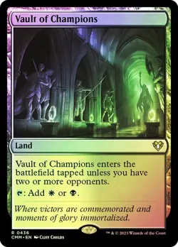 Vault of Champions Foil Commander Masters NM MTG - Image 1