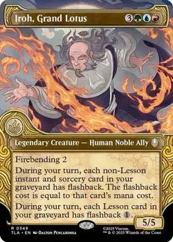 Iroh, Grand Lotus Showcase Avatar: The Last Airbender NM MTG - Image 1