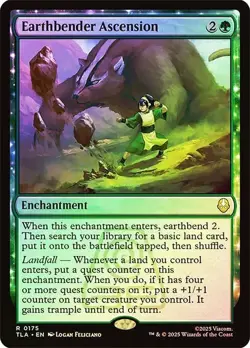 Earthbender Ascension Foil Avatar: The Last Airbender NM MTG - Image 1