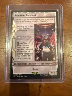 Summon: Bahamut Final Fantasy Regular Card MTG 0001 - Image 1