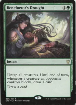 Benefactor's Draught R Commander 2016 21 - LP MTG - Image 1