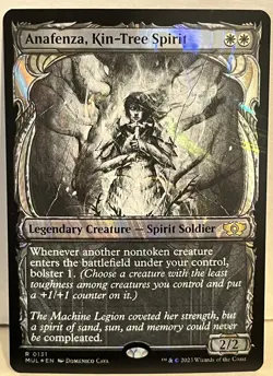 Anafenza, Kin-Tree Spirit-#131 Halo Foil-March of the Machine:Multiverse Legends - Image 1