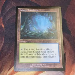 Misty Rainforest X1 Mtg Modern Horizons 2 Nm Retro Frame - Image 1