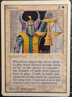 Balance (Unlimited) LP MTG - Image 1
