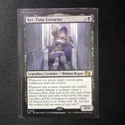 Rev, Tithe Extractor (Anime) 0045 Non-Foil Rare Foundations Jumpstart MTG Card - Image 1