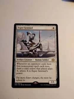 Magic: The Gathering Esper Sentinel Esper Sentinel Rare Regular - Image 1