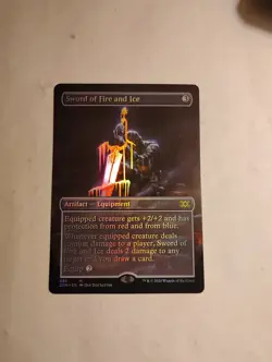 Sword of Fire and Ice (Borderless) Double Masters Foil - Image 1