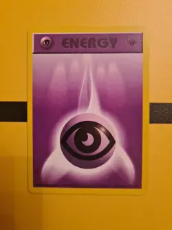 Pokemon Card Psychic Energy 1st Edition 101/102 Shadowless Base Set LP - Image 1