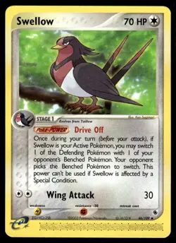 Pokemon TCG EX Battle Stadium #46 Swellow LP - Image 1