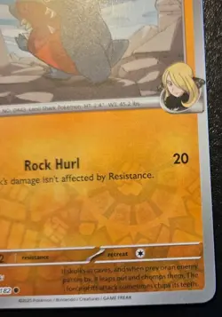 Cynthia's Gible 102/182 Reverse Holo Common Destined Rivals Pokemon TCG - Image 5