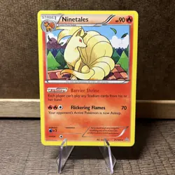 Pokemon TCG Ninetales Primal Clash 21/160 Regular Rare NM - Image 1