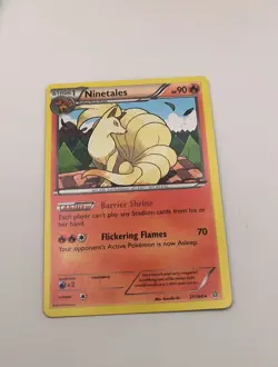 NINETALES 21/160 NON HOLO PRIMAL CLASH NM XY 2015 POKEMON CARD TCG - Image 2