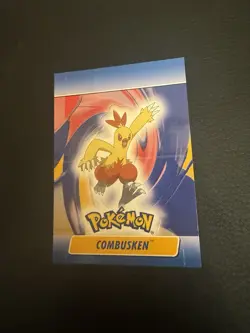 Combusken - Pop Up Card 3 of 10 Pokemon Topps Advanced Challenge - Image 1