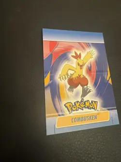 Combusken - Pop Up Card 3 of 10 Pokemon Topps Advanced Challenge - Image 3