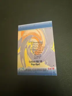 Combusken - Pop Up Card 3 of 10 Pokemon Topps Advanced Challenge - Image 4