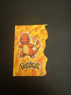 Pokemon Topps Die Cut Embossed Charmander Great Condition Rare 16 of 18 - Image 1