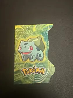 Bulbasaur Topps Pokemon Advanced Challenge Embossed Evolution Die-Cuts - Image 1