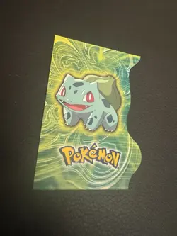 Bulbasaur Topps Pokemon Advanced Challenge Embossed Evolution Die-Cuts - Image 2