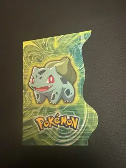 Bulbasaur Topps Pokemon Advanced Challenge Embossed Evolution Die-Cuts - Image 3