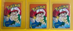 ARTICUNO MOLTRES ZAPDOS Pokemon Pocket Monsters Vending Prism Sticker LP Holo - Image 2