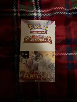 Pokemon Paldea Evolved Half Booster Box x 18 packs - Image 1