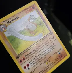 Pokemon TCG - MAROWAK - 1ST EDITION - 39/64 - WOTC - JUNGLE 1999 - VINTAGE - MP - Image 3