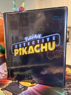 Pokemon TCG Detective Pikachu 4-pocket Ultra-Pro Binder - Image 1