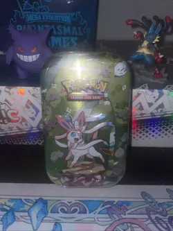 Pokemon TCG S&V: Prismatic Evolutions Sylveon Mini Tin Sealed - Image 1
