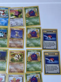 Lot Of 41 Cards: 1st Edition Pokemon TCG Jungle Common Pikachu Jigglypuff Cubone - Image 4
