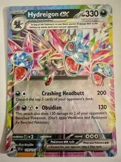 Hydreigon ex 119/191 - Surging Sparks - Pokemon TCG - Double Rare - Image 1
