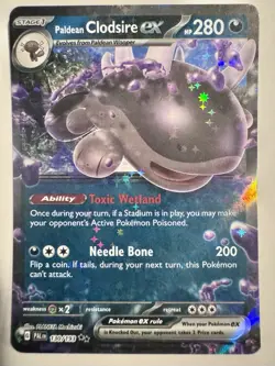 Pokemon TCG: Paldean Clodsire ex - 130/193 - Double Rare - Paldea Evolved - NM - Image 1