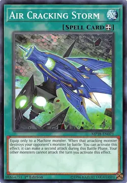 Yugioh - Air Cracking Storm COTD-EN055 1st Edition - Code of the Duelist - NM/LP - Image 1