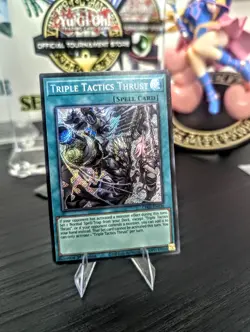 Yu-Gi-Oh! Triple Tactics Thrust CH01-EN030 Secret Rare - Image 1