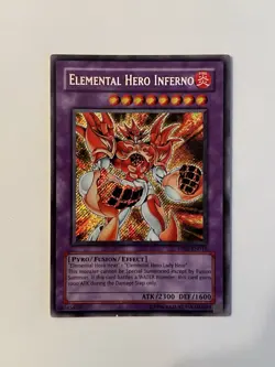 Elemental Hero Inferno PP02-EN010 Premium Pack 2 Unlimited - Image 1