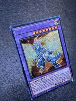YuGiOh! Blue-Eyes Tyrant Dragon MP23 - Error Misprint No Name No Imprint NM - Image 3