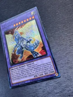YuGiOh! Blue-Eyes Tyrant Dragon MP23 - Error Misprint No Name No Imprint NM - Image 5