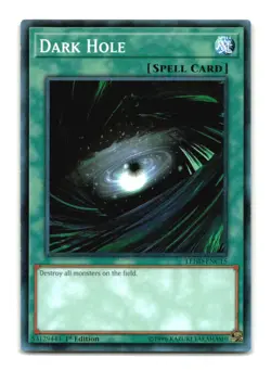 Dark Hole - LEHD-ENC15 1st Edition - YuGiOh-LP - Image 1